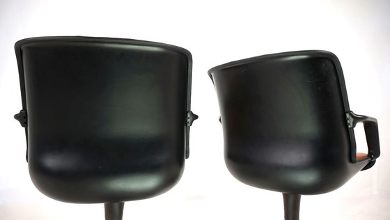 Image 1 of Juego de dos sillas de oficina Fröscher de Burkhard Vogtherr, 1970