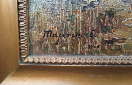 Image 1 of Dipinto di Emile Majerus – Ponte Stierchen (1935)