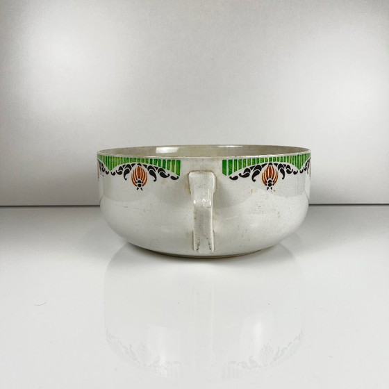 Image 1 of Plat/soupe « Maroussia » de Sarreguemines, début du XXe siècle