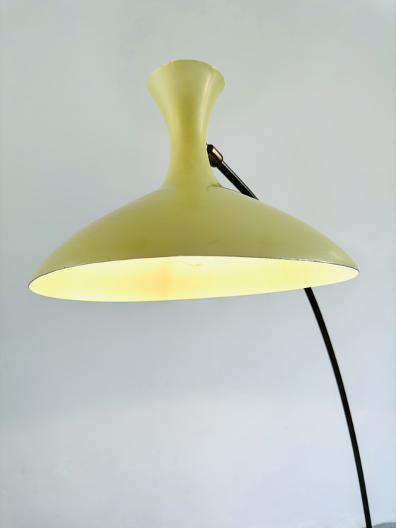 Image 1 of ZELDZAME VLOERLAMP DOOR LOUIS KALFF VOOR PHILIPS, NEDERLAND, jaren 1950