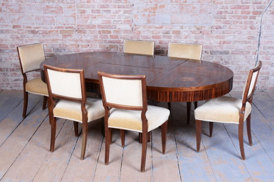 Restored Art Deco Extendable Table, by P. Follot, Ecole Boulle, France, 1920s – Paul Follot, Dining tables (photo 14 of 24)