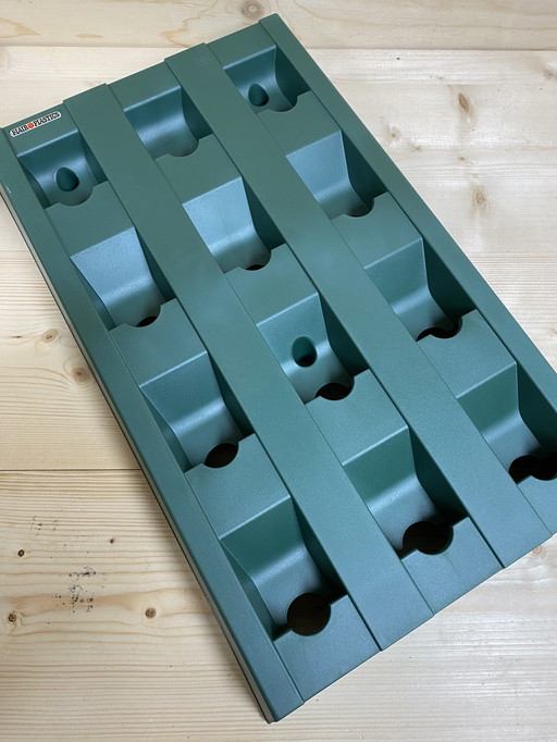 Portabottiglie da parete per 12 bottiglie - Vinostore de luxe flair