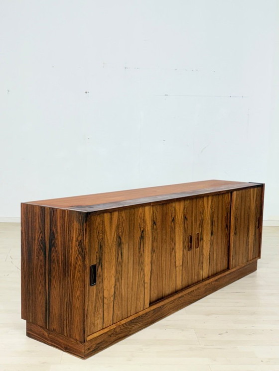 Image 1 of Prachtig dressoir van P. Vestergaard, palissanderhout, Deense stijl, woonkamerkast.
