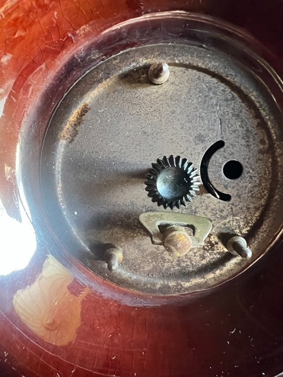 Image 1 of Orologio da camino in ceramica vintage WGP di metà secolo di S&G (Scheurich e Greulich)