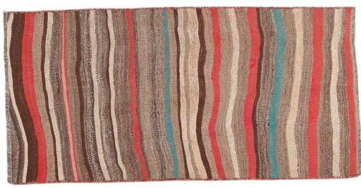 Kelim Semi-Antiker Kaukasus Kilim - Vintage Armenische Kunst – vloerkleden en tapijten, Wool