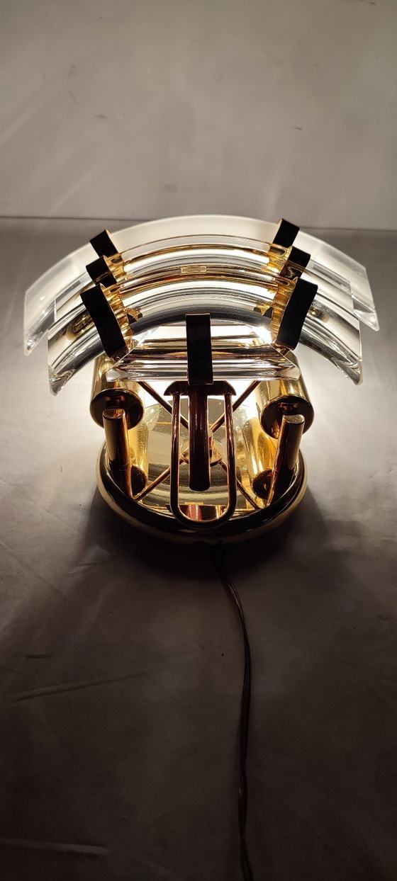 Image 1 of Applique in cristallo. Italia, anni '80.