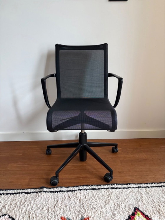 Image 1 of Sedia da ufficio Alias ​​Rollingframe Netweave design - Nero