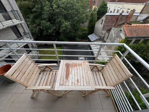 Garden set wood (pliable)