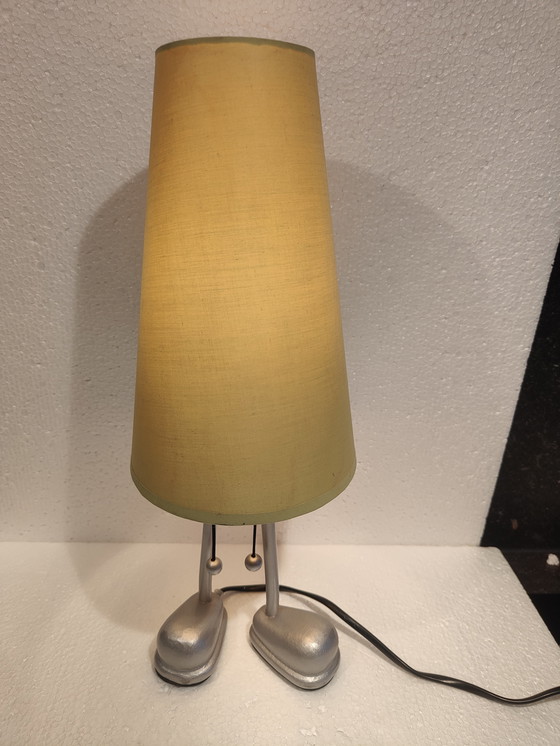 Image 1 of Arogo Hako - Japan - Table Lamp - Metal - Polyester - Post Modern - 80'S