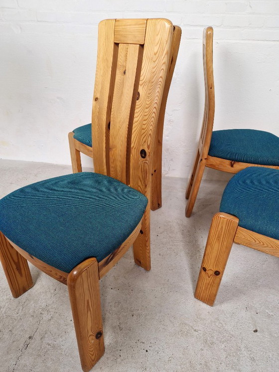Image 1 of Set of 6 Vintage Danish dining chairs
