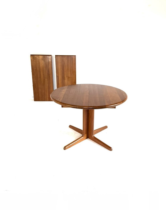 Image 1 of Vintage extendable Danish dining table, Glostrup Møbelfabrik '70