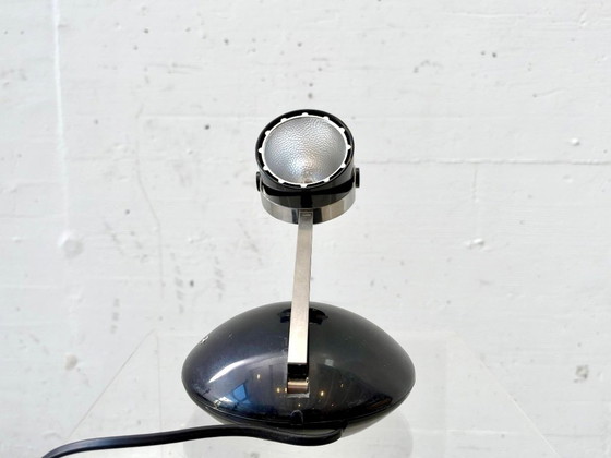 Vintage Eichhoff Table Lamp Type E 3973 – Space Age Halogen Lamp, West Germany – Chrome (photo 12 of 13)