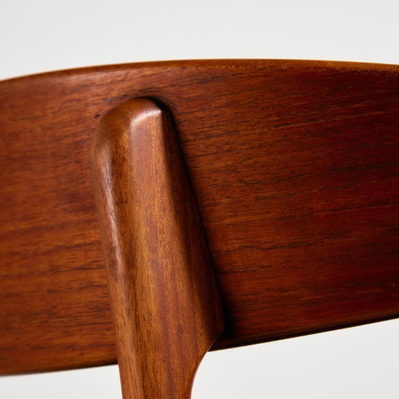 Image 1 of MK9478 CH33 sedia da pranzo in teak di Hans J. Wegner per Carl Hansen & Søn, Set di 6