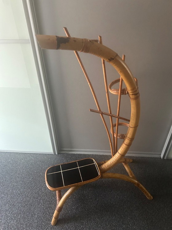 Image 1 of Supporto per piante in bambù vintage