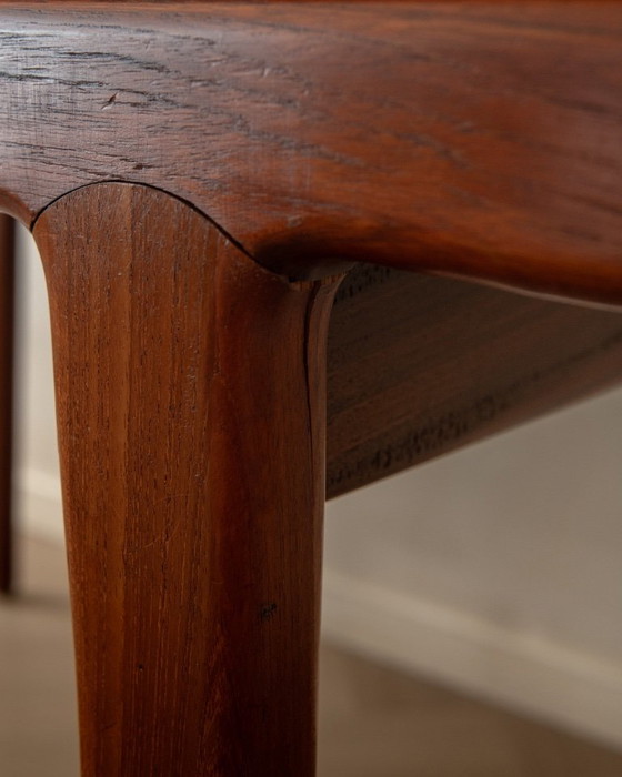 Danish Modern Teak Extendable Dining Table Attributed to Sven Ellekaer, Denmark, 1960s – Wood (photo 15 of 18)