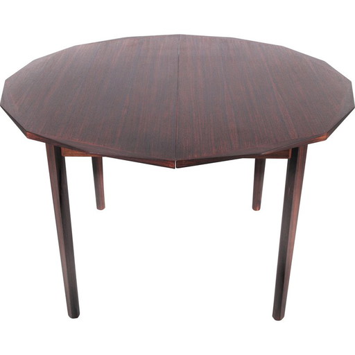Table vintage en bois de rose de Rio
