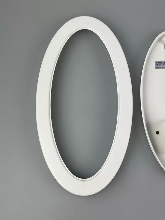 Image 1 of 60s 70s wall lamp Lamp Glashütte Limburg number 3683 Space Age Design