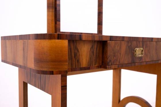 Image 1 of Art Deco kaptafel, Polen, circa 1930.