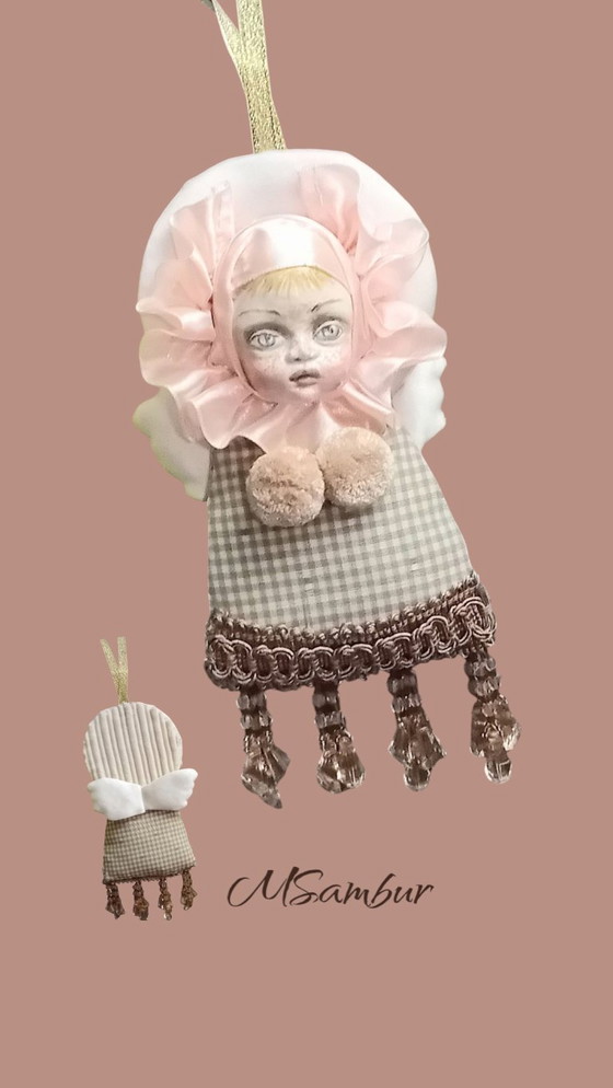 Image 1 of Angeli, coniglietti e gatti pasquali. Fatti a mano