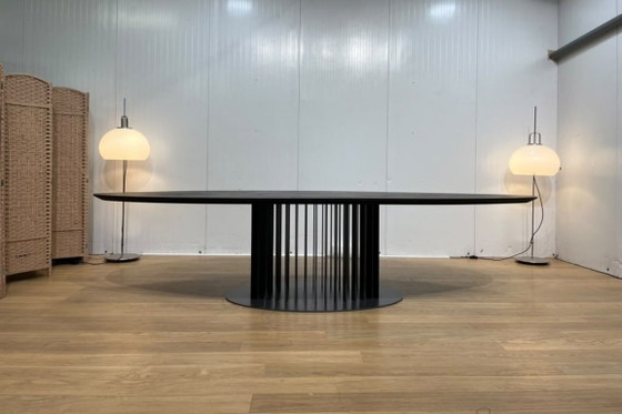 Come nuovo Van der Donk Bas Tavoli da pranzo Nero + GARANZIA, Legno, Modern (foto 6 di 10)