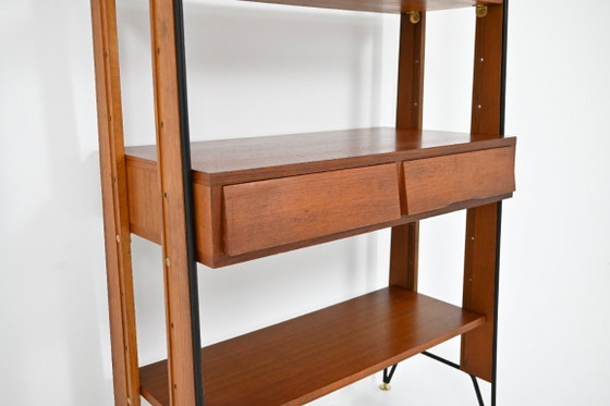 Image 1 of Mueble de pared italiano, década de 1950.