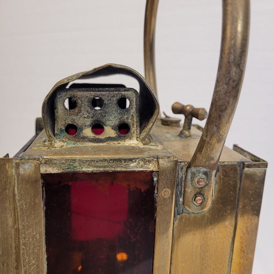 Image 1 of Farol técnico ferroviario État 500, Albert Butin, 20’s - Francia