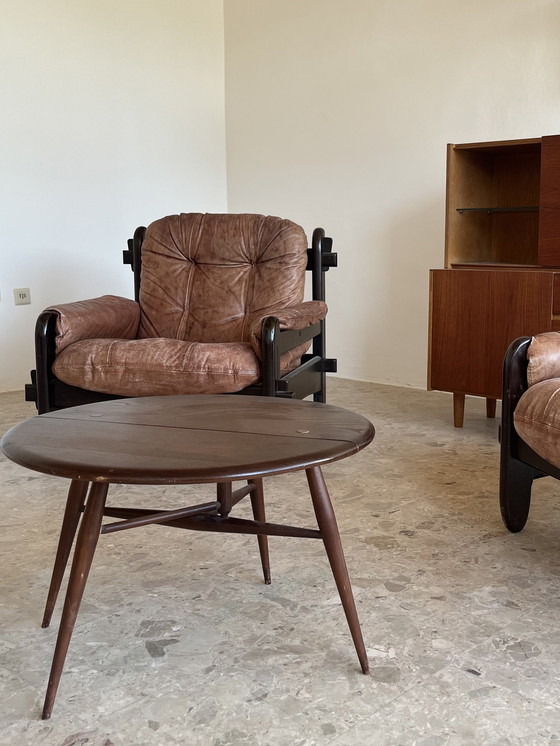 Image 1 of 2 originele "Jean Gillon jaren 60" loungestoelen in Braziliaans modernisme!