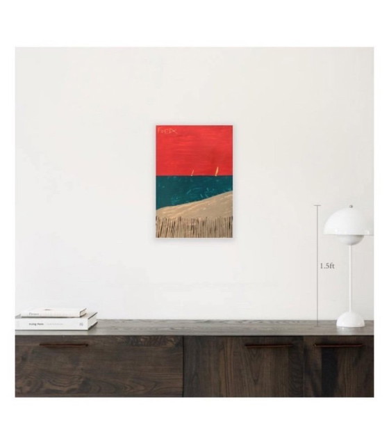 Image 1 of Acrylic on 250g canson paper.  Format a3 .