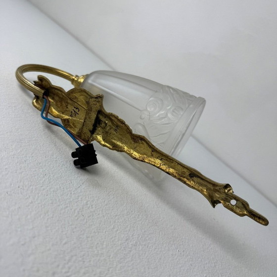 Image 1 of Antique Art Deco Wall Sconce