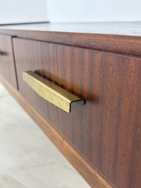 Image 1 of Buffet bas des années 1960, commode, vaisselier, meuble de salon, vintage