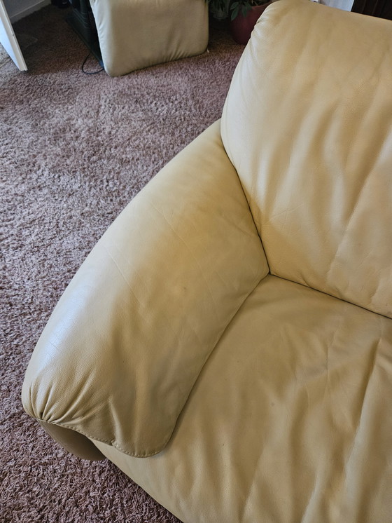 Image 1 of Leolux 3Seater Sofa Sand Color