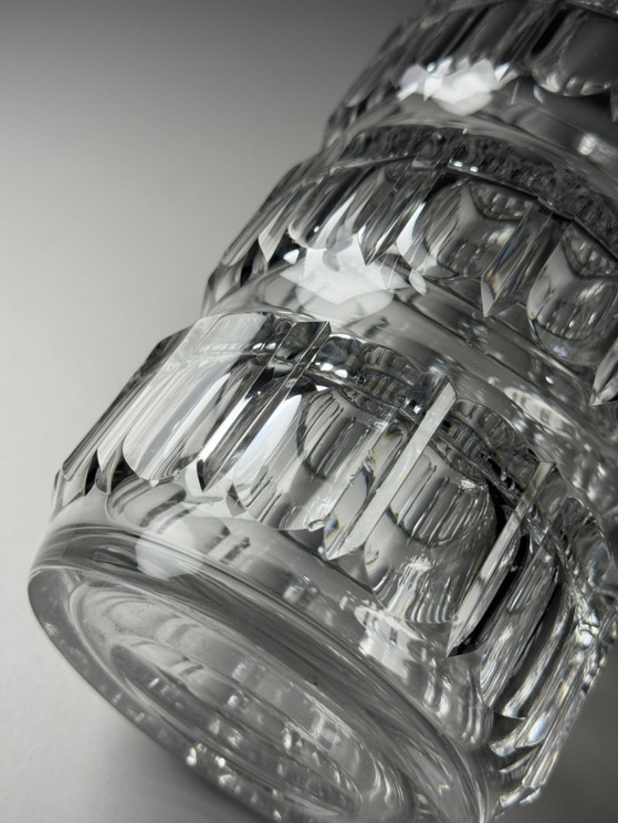 Val Saint Lambert “Cendrillon” Crystal Vase — Charles Graffart, Belgium, c. 1940s (photo 8 of 15)