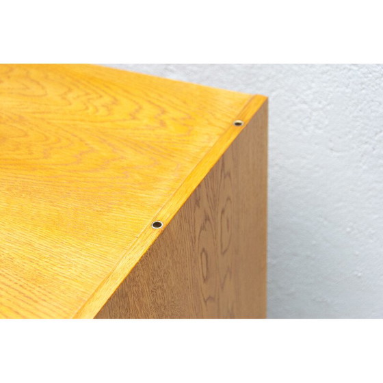 Image 1 of Vintage U-453 chest of drawers in oak by Jiri Jiroutek for Interiér Praha, Czechoslovakia 1960s