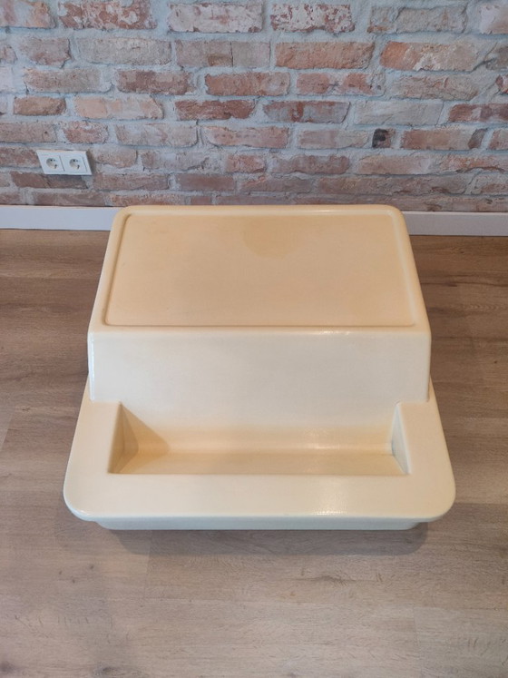 Space-Age Coffee Table "Bloc Essex" – J.P. Emonds-Alt For Meurop, 1971 – Plastic (photo 3 of 6)