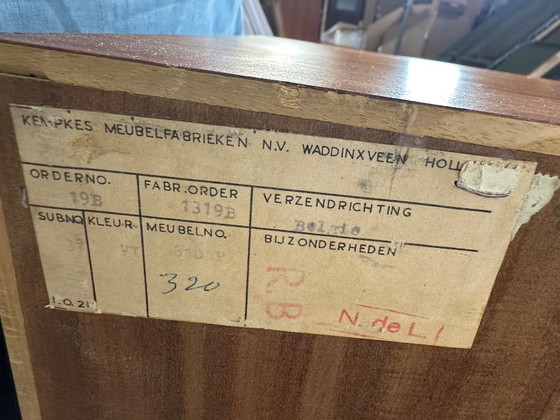 Meuble en Teck Kempkes Vintage Pays-Bas Années 60 – Buffet bas, Wood (photo 9 of 13)