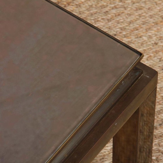 Image 1 of Tavolino da caffè di Guy Lefevre per Maison Jansen, 1970