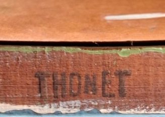Vintage Thonet 233 / Le Corbusier Stijl Buighout Stoel – Fauteuils, Wood (photo 5 of 5)