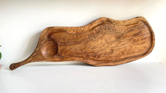 Image 1 of Tagliere XL in legno d'ulivo vintage