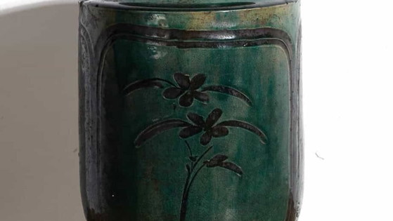 Antieke Chinese keramische vaas (ca. 1820) #4 – Vazen, Ceramic (photo 3 of 9)