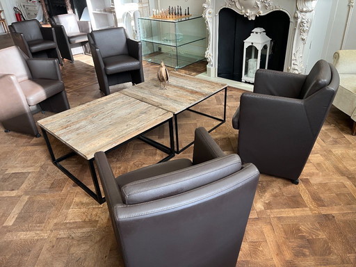 4 SILLONES ROLF DENZ CLUB