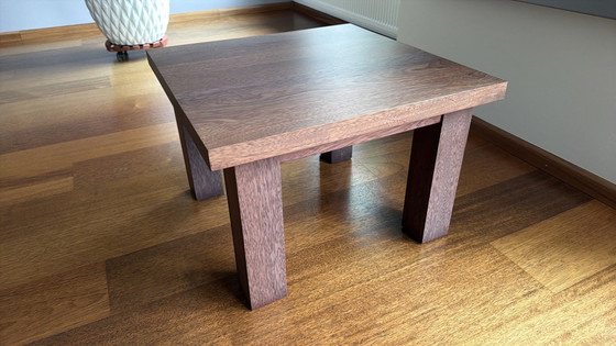 Image 1 of Massief hardhouten bloktafel 240x110 - Poten verplaatsbaar
