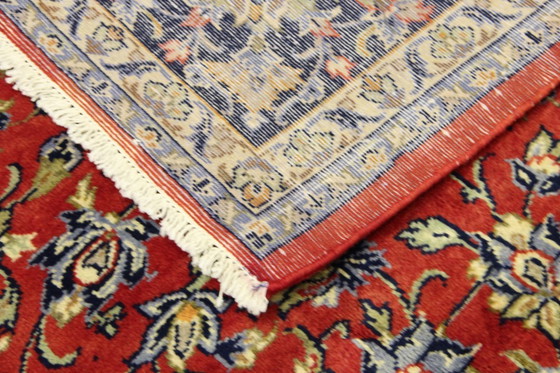 Image 1 of Original Perserteppich Keschan,Kashan Rot 365x 247 cm Top Zustand Klassik Alt