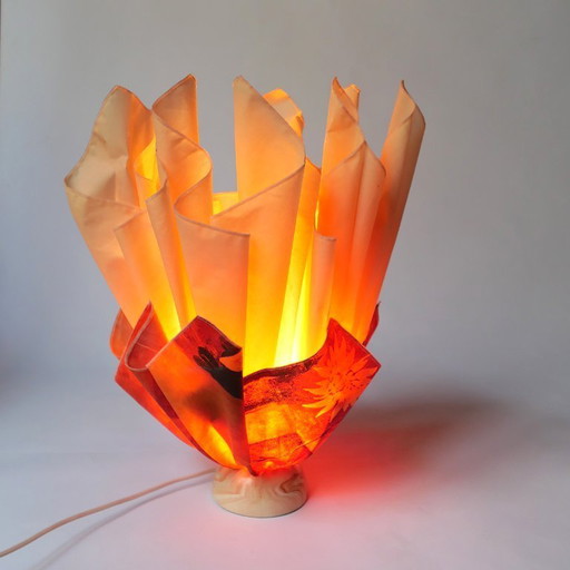 jannalights lampe design Georgia Jacobs 1970 vintage années 70