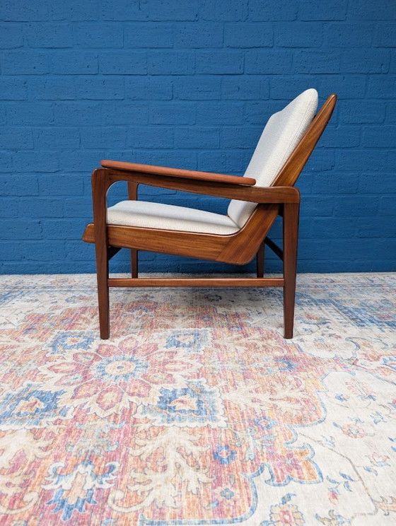 2x Poltrona Vintage, Gelderland, anni '60 – Poltrone, Cotone, Legno (photo 15 of 23)
