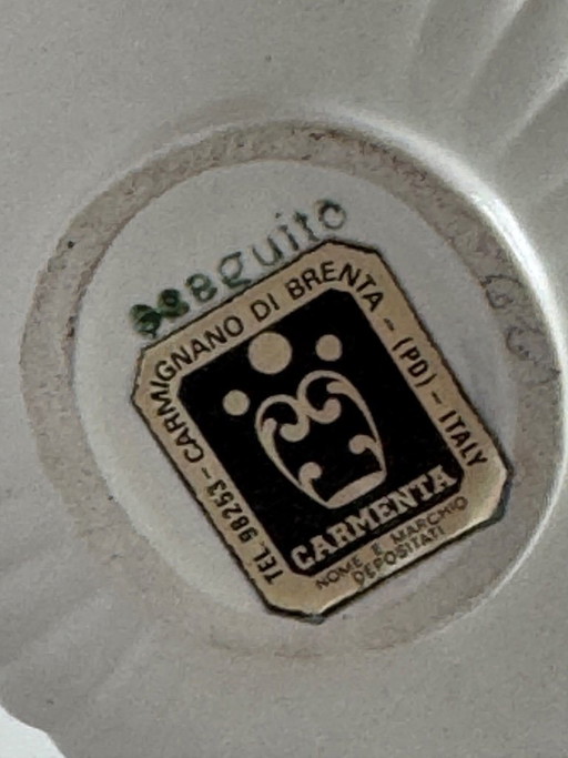 Porcelana decorativa estilo Capodimonte Ceramiche d'Arte Carmenta – decoratieve objecten, Other (photo 2 of 6)