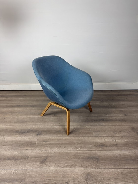 Image 1 of 2x Hay AAL 83 armchairs