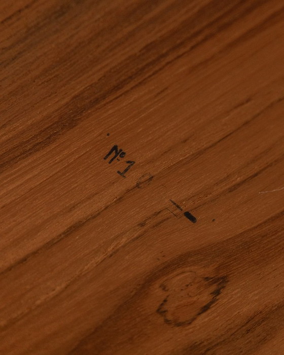 Danish Modern Teak Extendable Dining Table Attributed to Sven Ellekaer, Denmark, 1960s – Wood (photo 17 of 18)