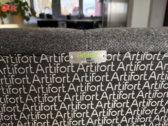 Image 1 of Canapé Artifort 2 places couleur anthracite