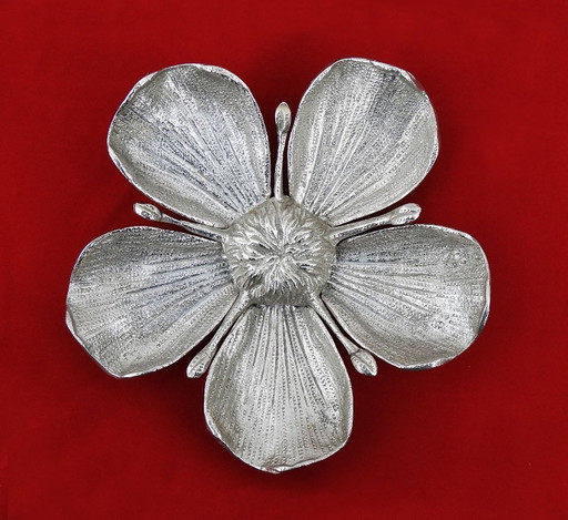 Gucci Style Five Petal Flower Ashtray or Catch-all Mid Century Italy C1960s