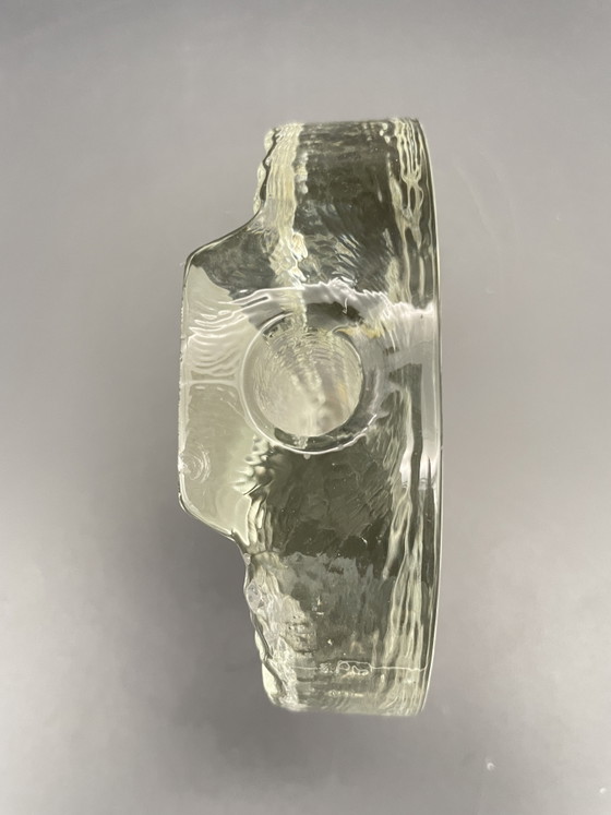 Walther-Design Solifleur Glasvase mit Originaletikett, 1970er – Walter Glas, Vasen (photo 3 of 5)